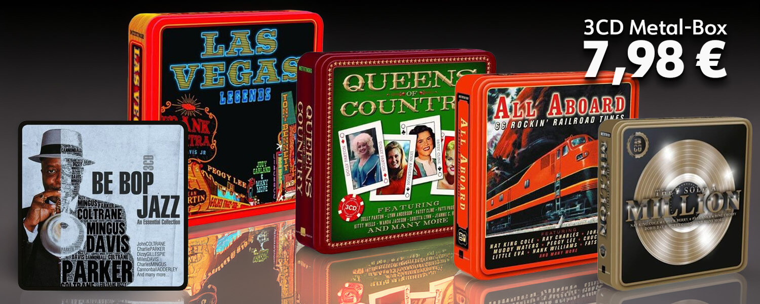 3CD Metal-Box Set
