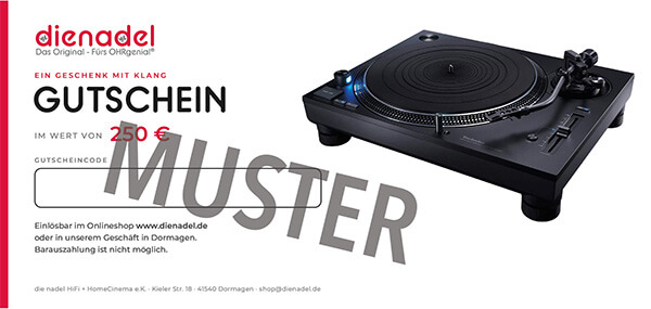 dienadel Geschenkgutschein, Motiv Studio